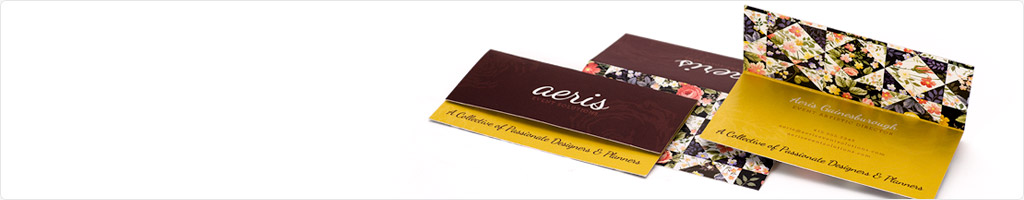 10% Off Folded Business Cards Printing